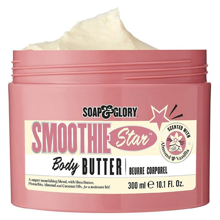 Soap & Glory Smoothie Star Body Butter Pistachio, Almond and Sweet Vanilla Fragrance 4