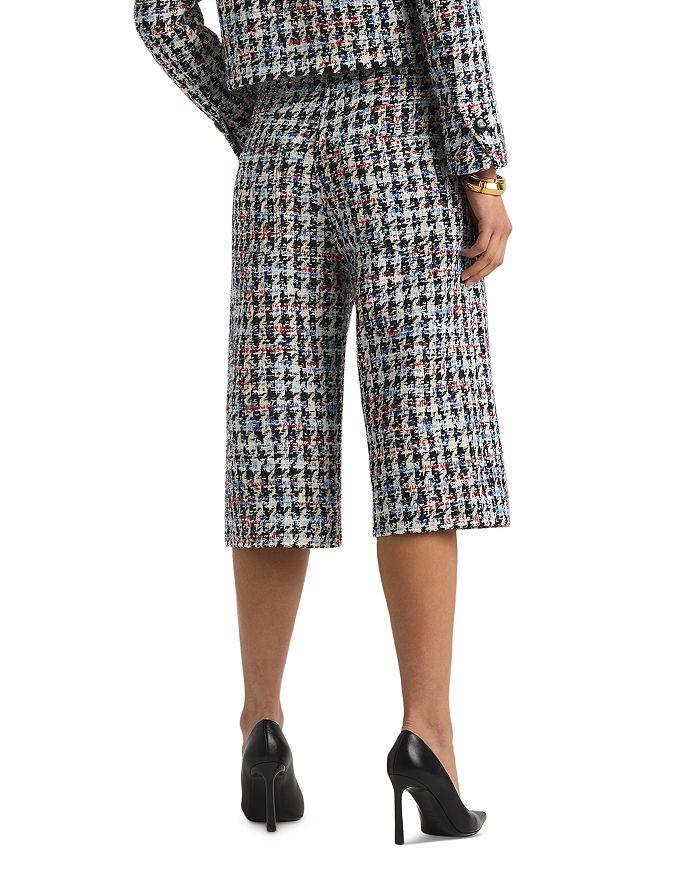 St. John Americana Houndstooth Shorts