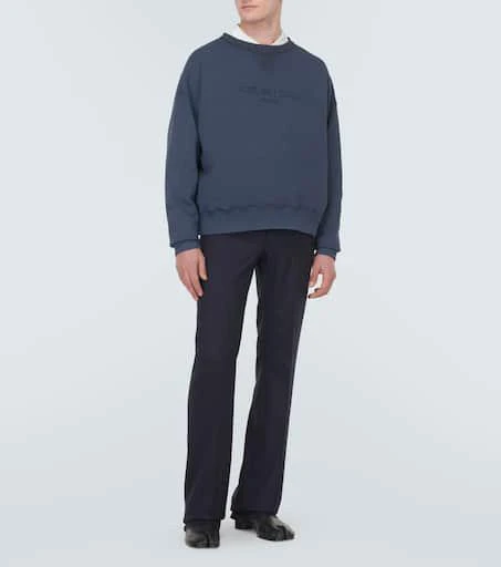 MAISON MARGIELA Logo cotton jersey sweatshirt 2