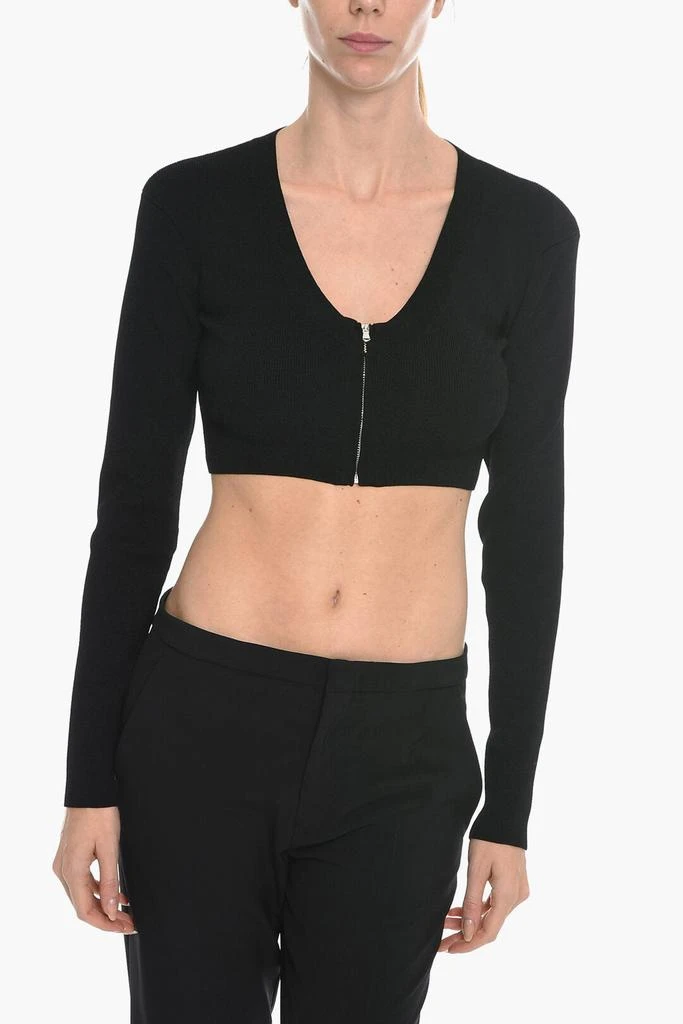Birgitte Herskind VANESSA HONG Crop MISS Cardigan With V-Neck And Front Closur 1