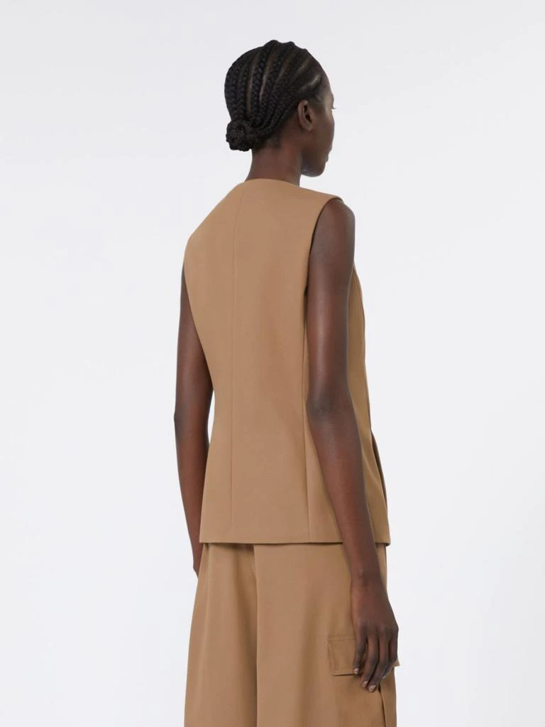 Max Mara Cotton twill gilet 3