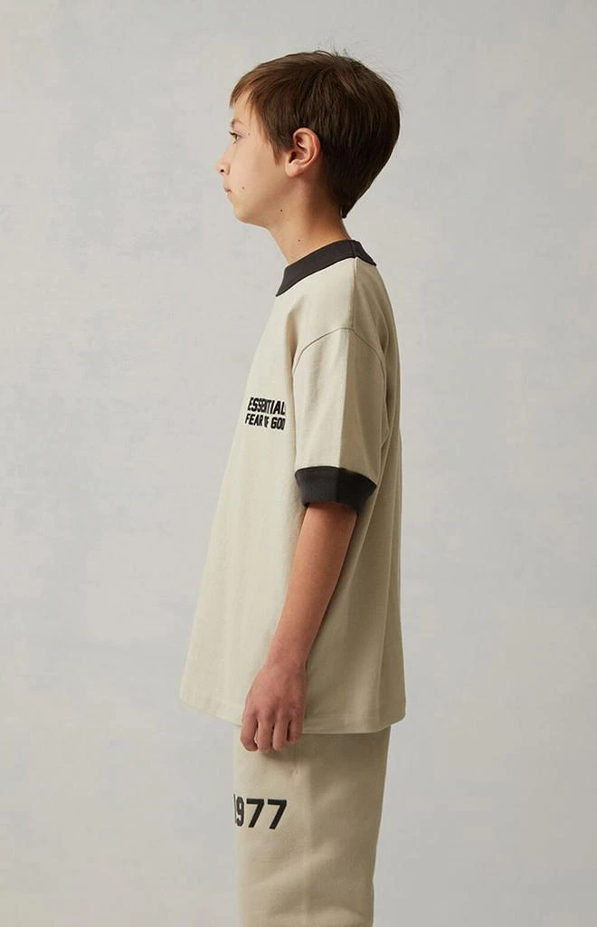 Essentials Wheat Ringer T-Shirt 3