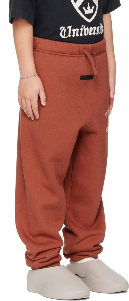 Essentials Kids Red Fleece Essential Sweatpants 2