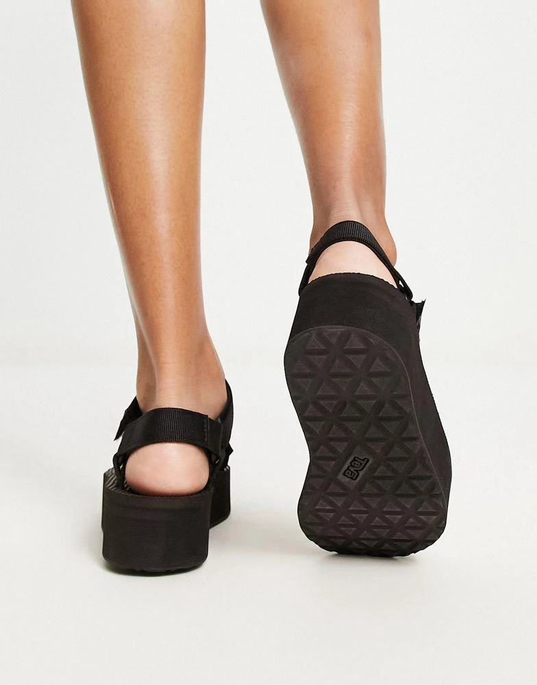 Teva Teva Universal flatform sandals in black 2