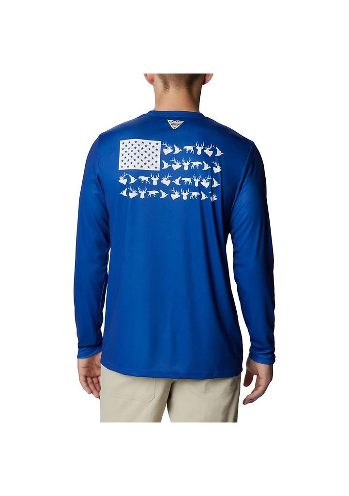 Columbia NCAA Kentucky Wildcats Terminal Shot Omni-Shade Omni-Wick Long Sleeve T-Shirt 2