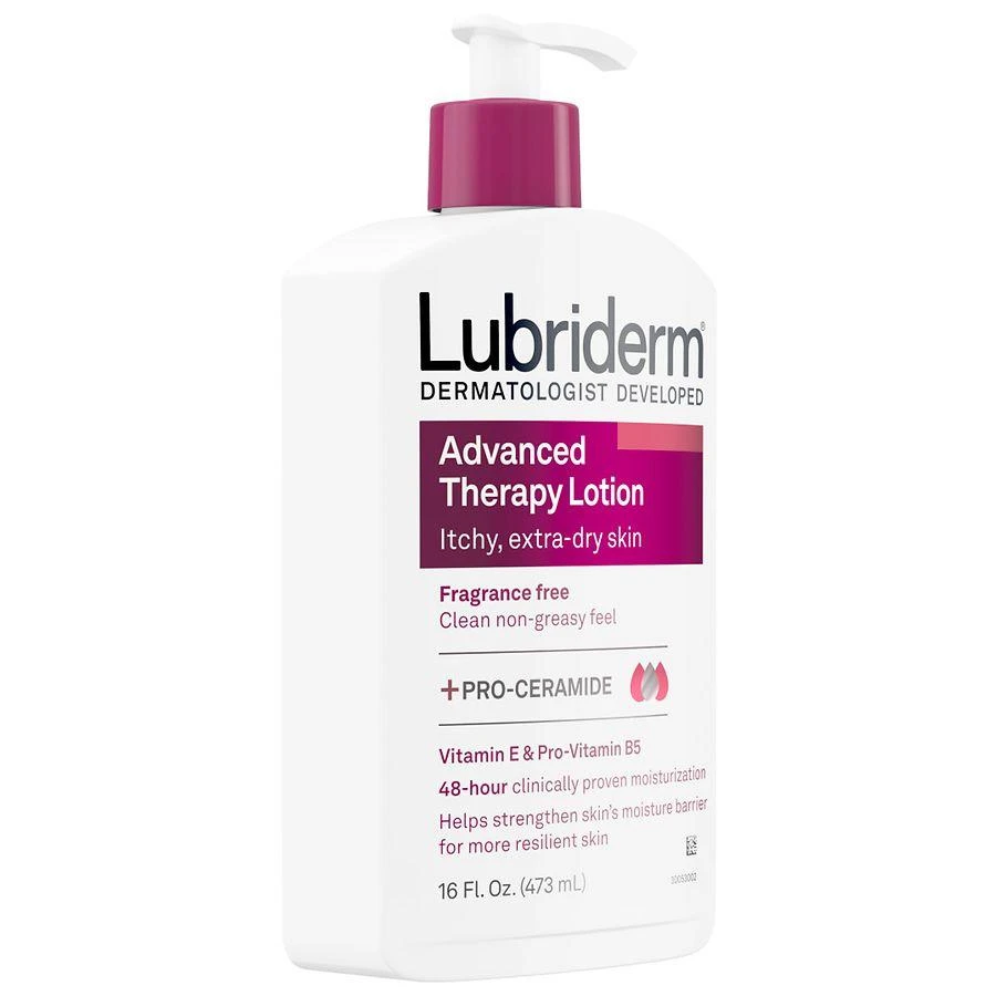 Lubriderm Moisturizing Hand 
Body Lotion + Pro-Ceramide Fragrance Free 4