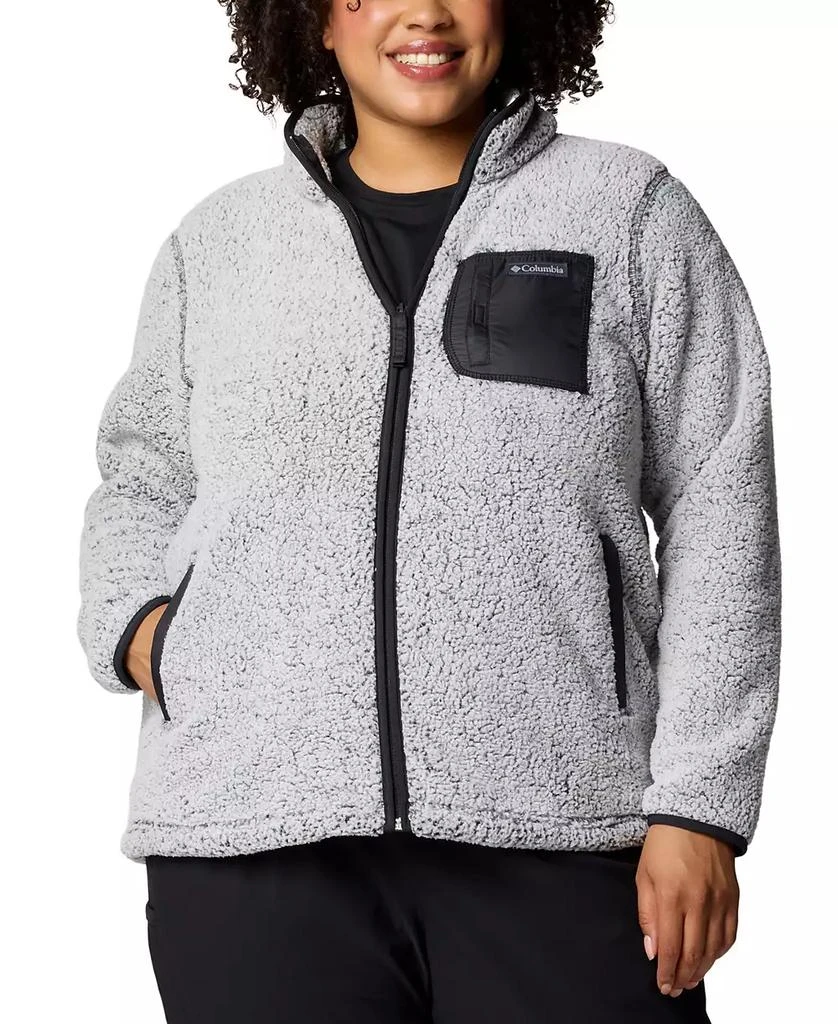 Columbia Plus Size West Bend Full Zip II Fleece Jacket 1
