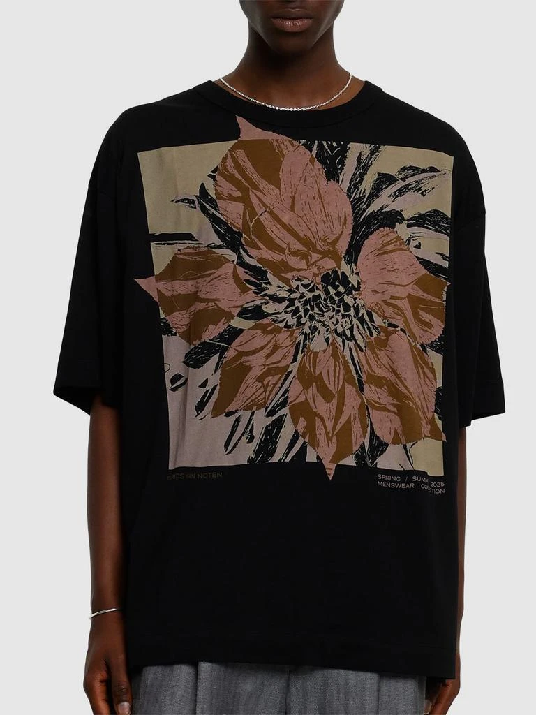 DRIES VAN NOTEN Huin Cotton Jersey T-shirt 2