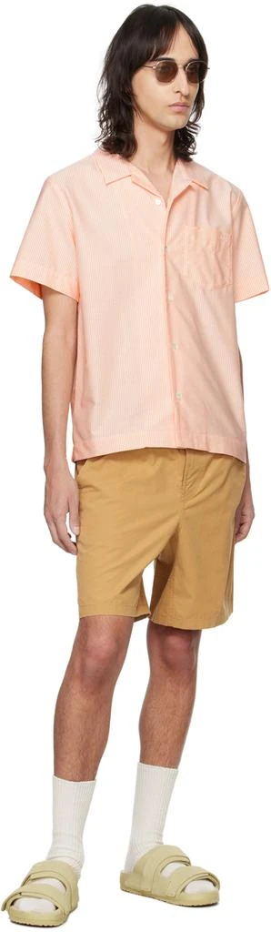 A.P.C. Beige Norris Shorts 4