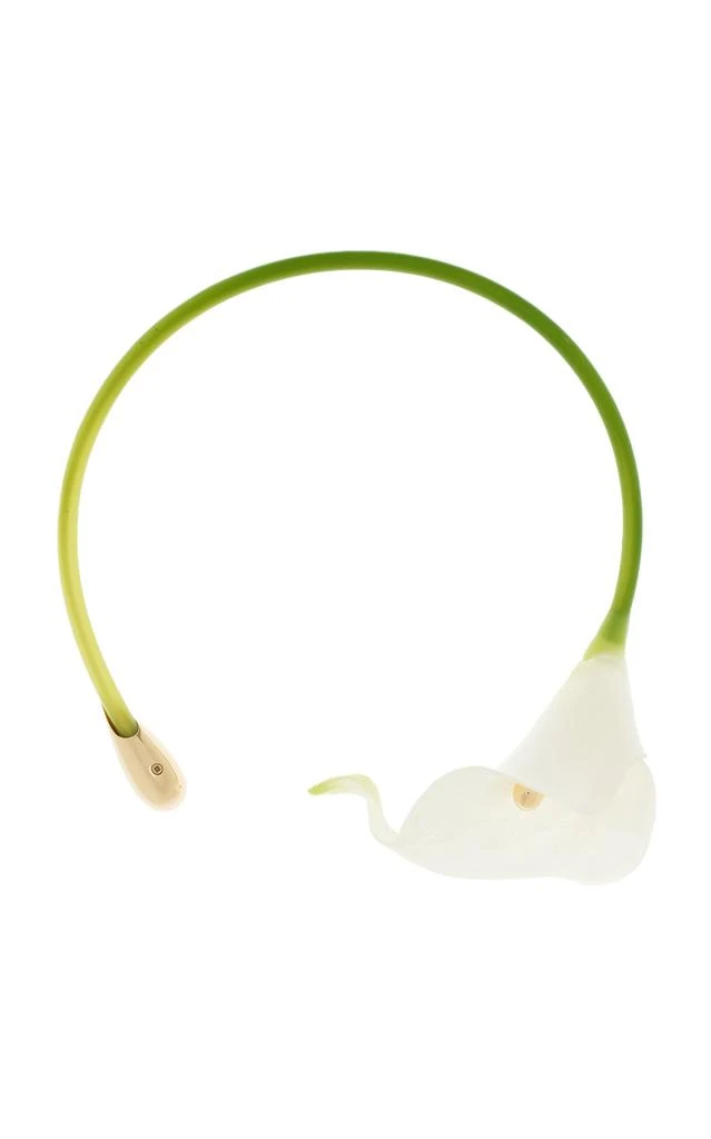 Cult Gaia Cult Gaia - Calla Vine Choker - White - OS - Moda Operandi - Gifts For Her 1