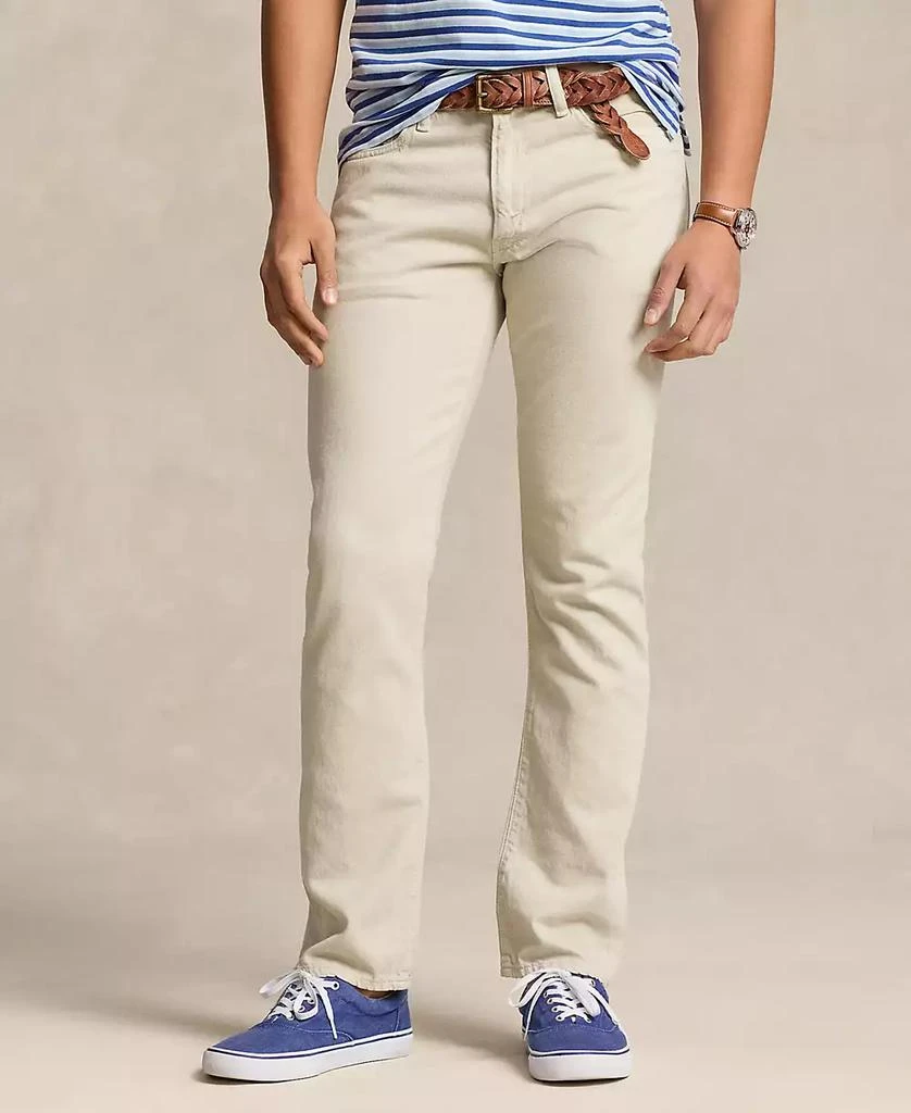 Ralph Lauren Men
s Varick Slim Straight Garment-Dyed Jeans 4