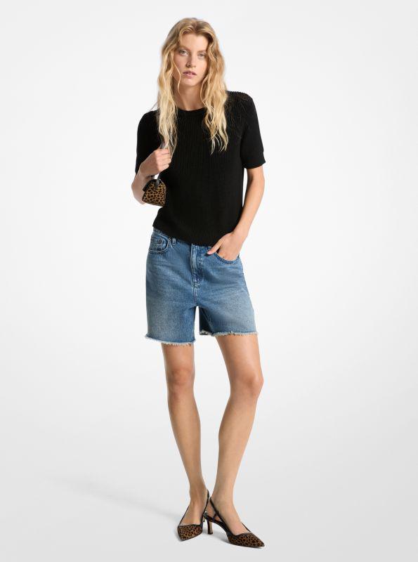 【送料&関税込】Michael Kors Garment-dyed Wide Leg Jeans Garment-Dyed Wide Leg Jean | Michael Kors [US]