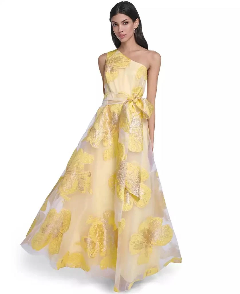 knee length dresses for ladies Ely Yellow Lace Maxi Formal Dress - Pre Order - US 4