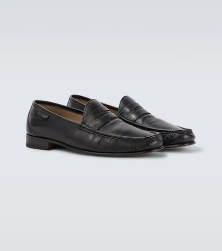 Tom Ford York leather penny loafers 5