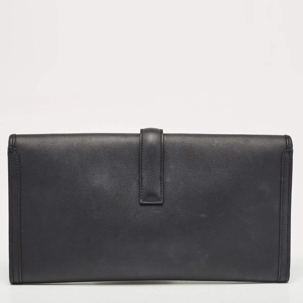 Hermes Hermes Bleu Indigo Swift Leather Elan Jige 29 Clutch 4