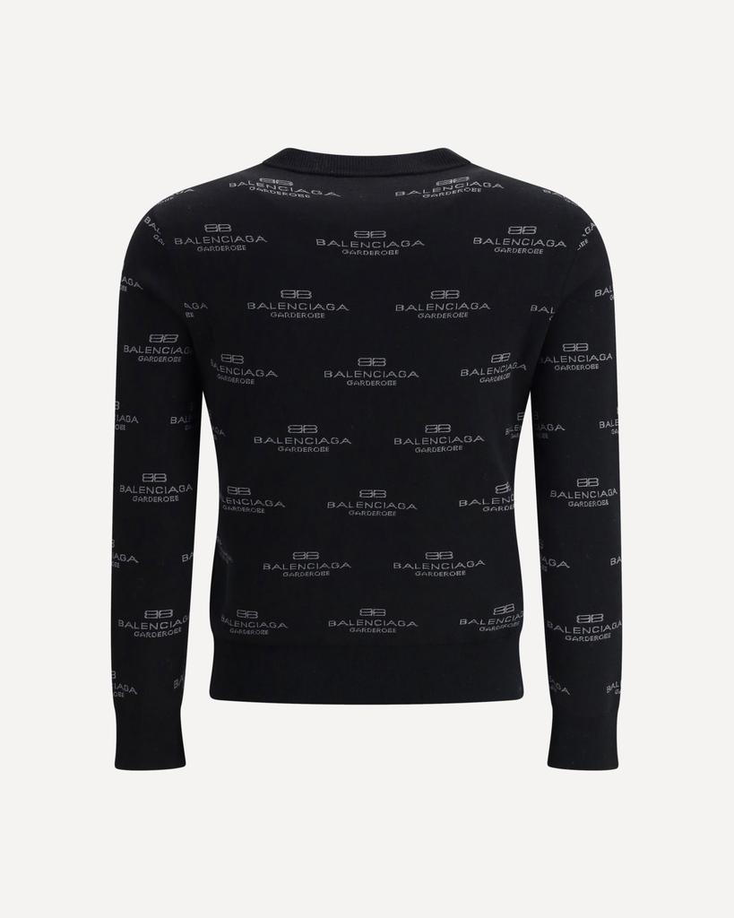 Balenciaga All-over logo Sweater