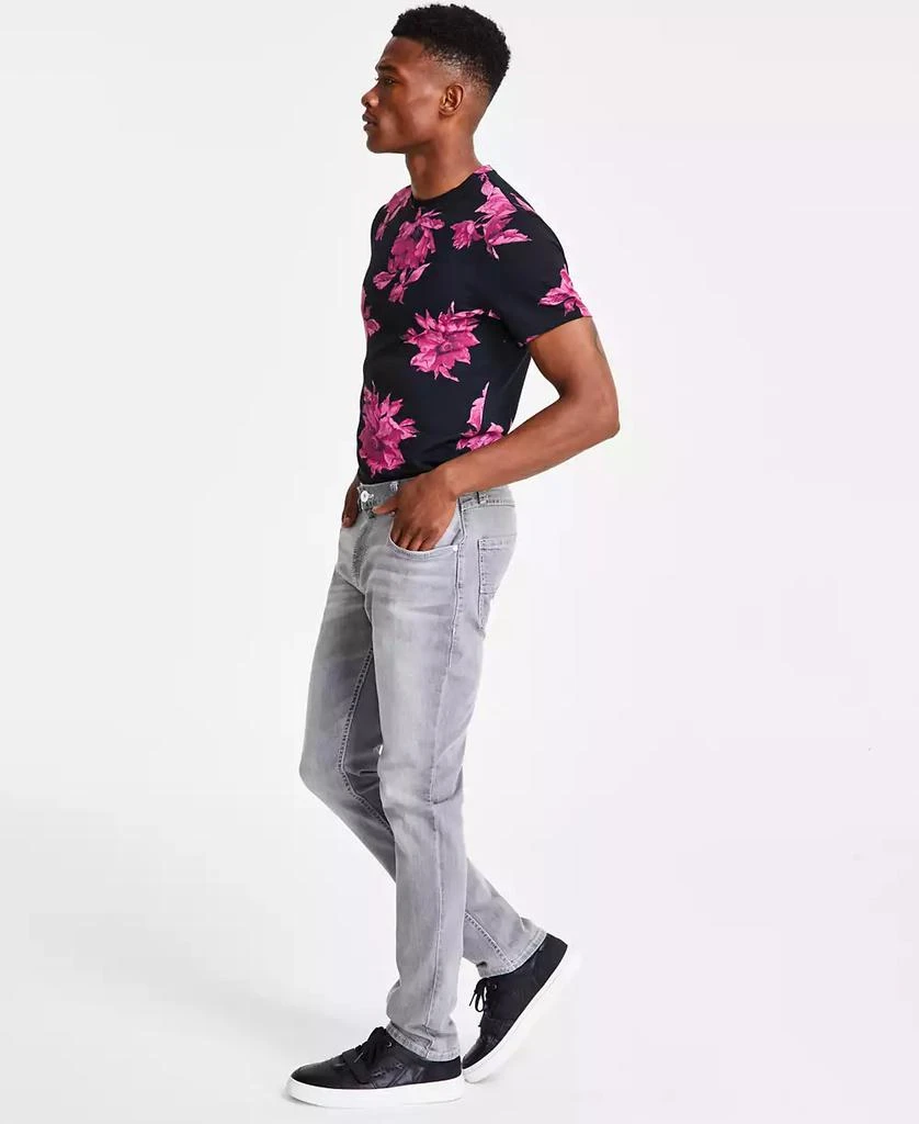 INC International Men's Grey Skinny Jeans, Created for Macy's 8