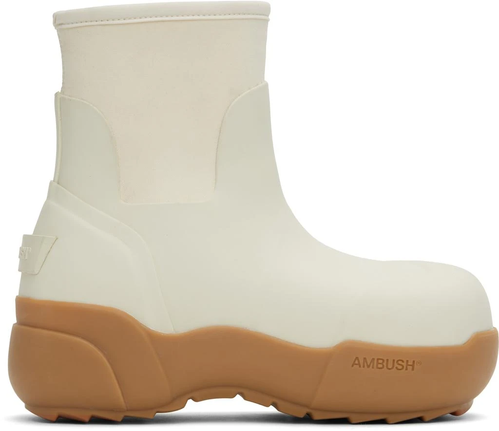 Ambush White Rubber Boots 1