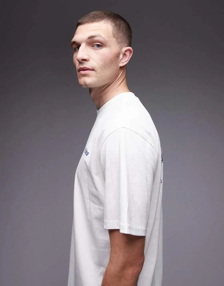 DICKIES Dickies statesville graphic horseshoe backprint t-shirt in off white 4