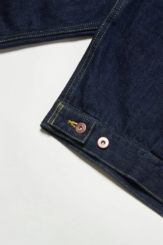 Woolrich Jacket in Pure Cotton Denim - Unisex - Blue 4