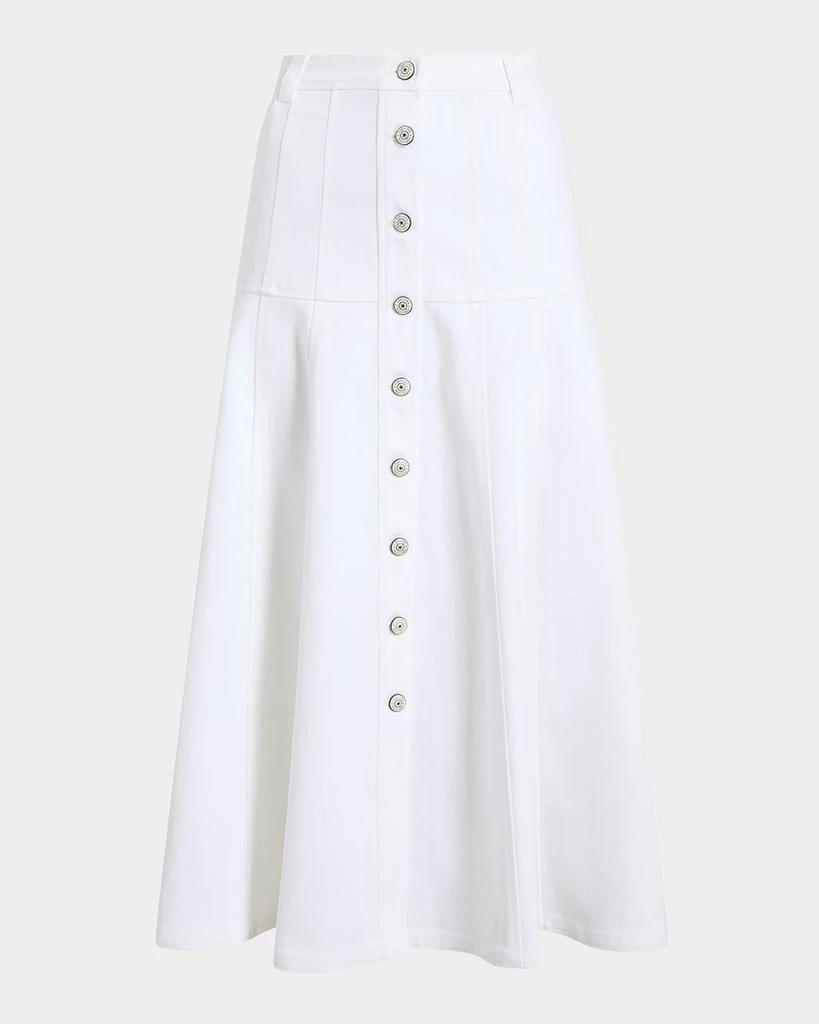 Veena Button-Front Midi Skirt – On Sale Now with Up to 31% Off