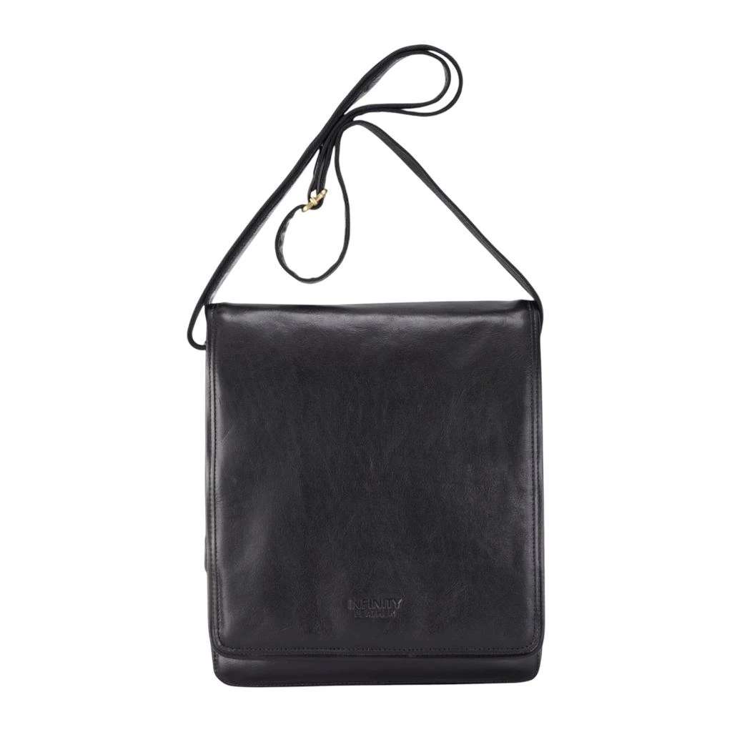 Infinity Leather Leather Vintage Brown Messenger Shoulder Crossbody Travel Business Bag - Ranger 7