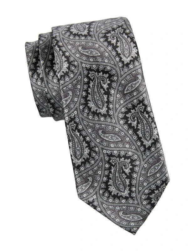 Robert Graham Paisley Print Silk Tie 1