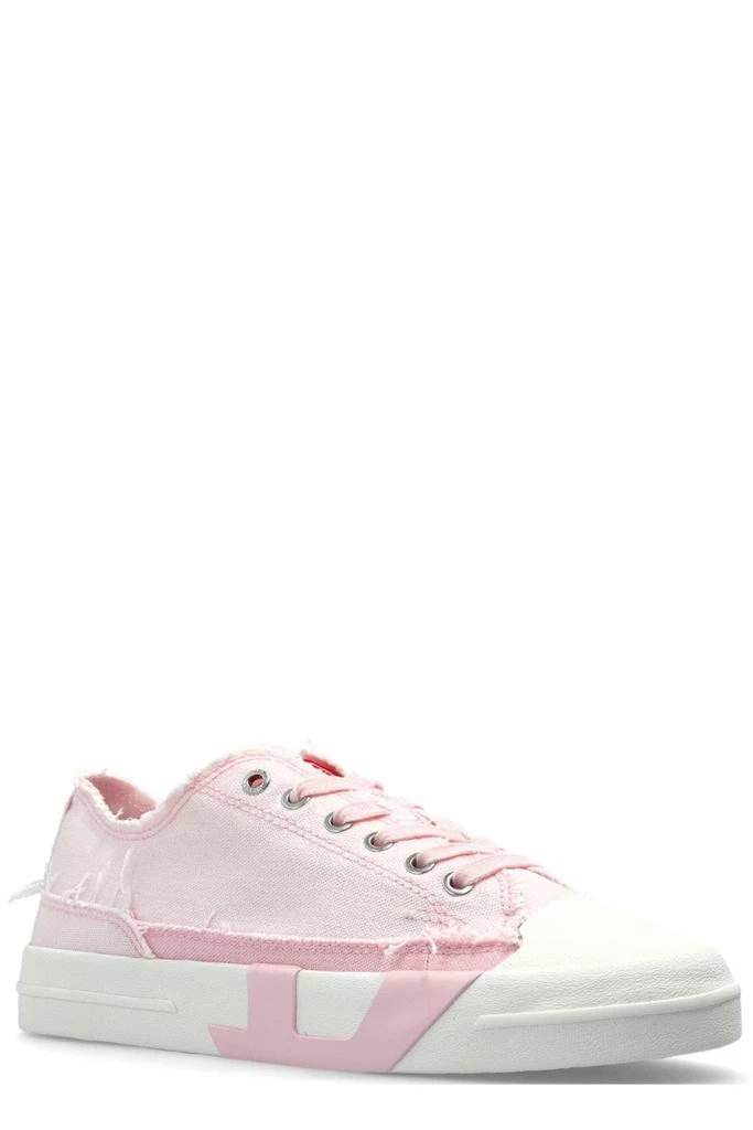 Diesel Diesel Frayed-Detailed Lace-Up Sneakers 2