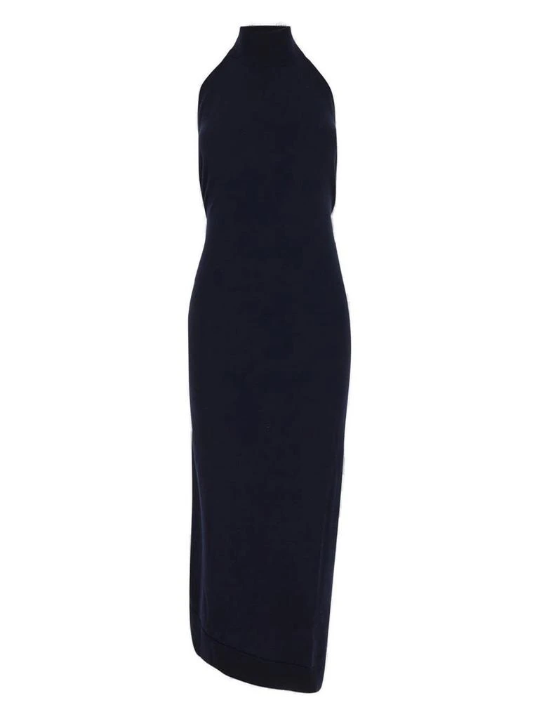 Fendi Fendi Open Back Asymmetric Knitted Maxi Dress 1
