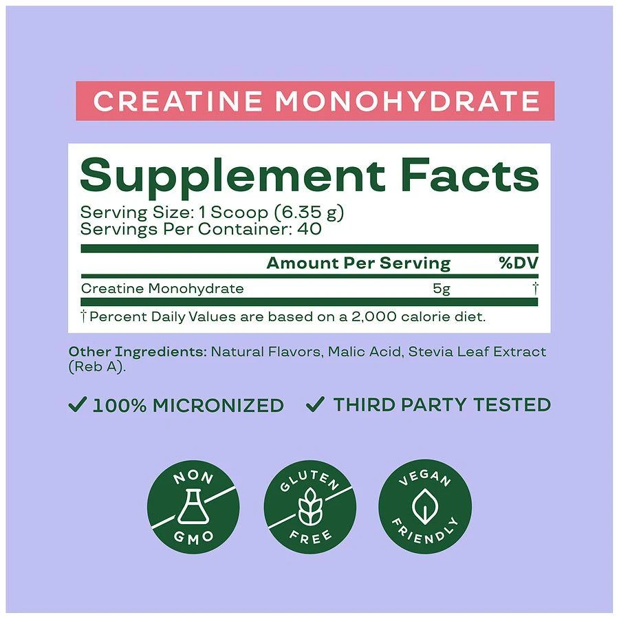Bloom Creatine Monohydrate Raspberry Lemon 4