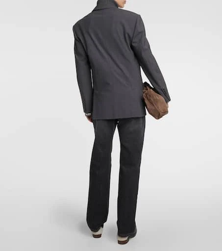 Brunello Cucinelli Oversized wool-blend blazer 3