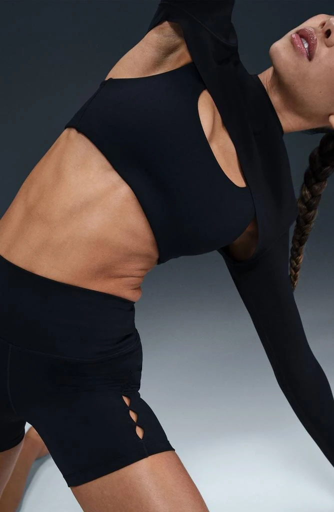 NIKE Dri-FIT One High-Waist 5-Inch Biker Shorts 9