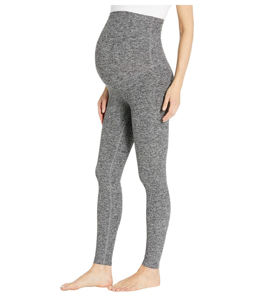 Beyond Yoga Maternity Empire Waisted Spacedye Midi Leggings