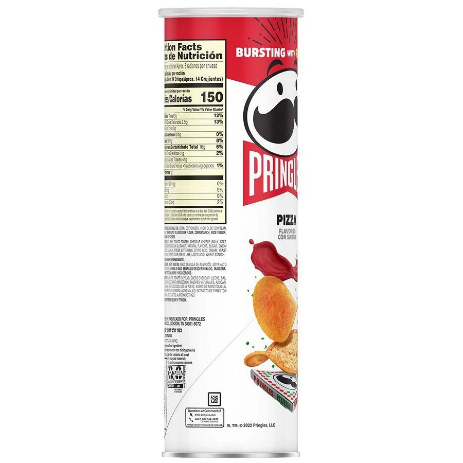 Pringles Potato Crisps Chips Pizza 7