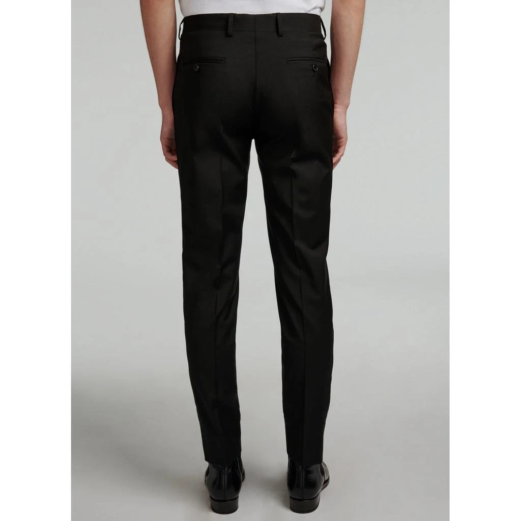 预计3周后发货 Fursac Fursac - Costume En Toile De Laine - Noir 7