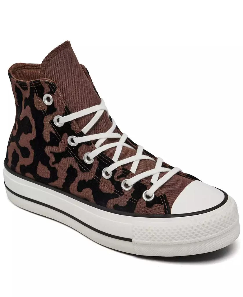  Women’s Chuck Taylor All Star Lift Platform Canvas High Top Casual Sneakers from Finish Line