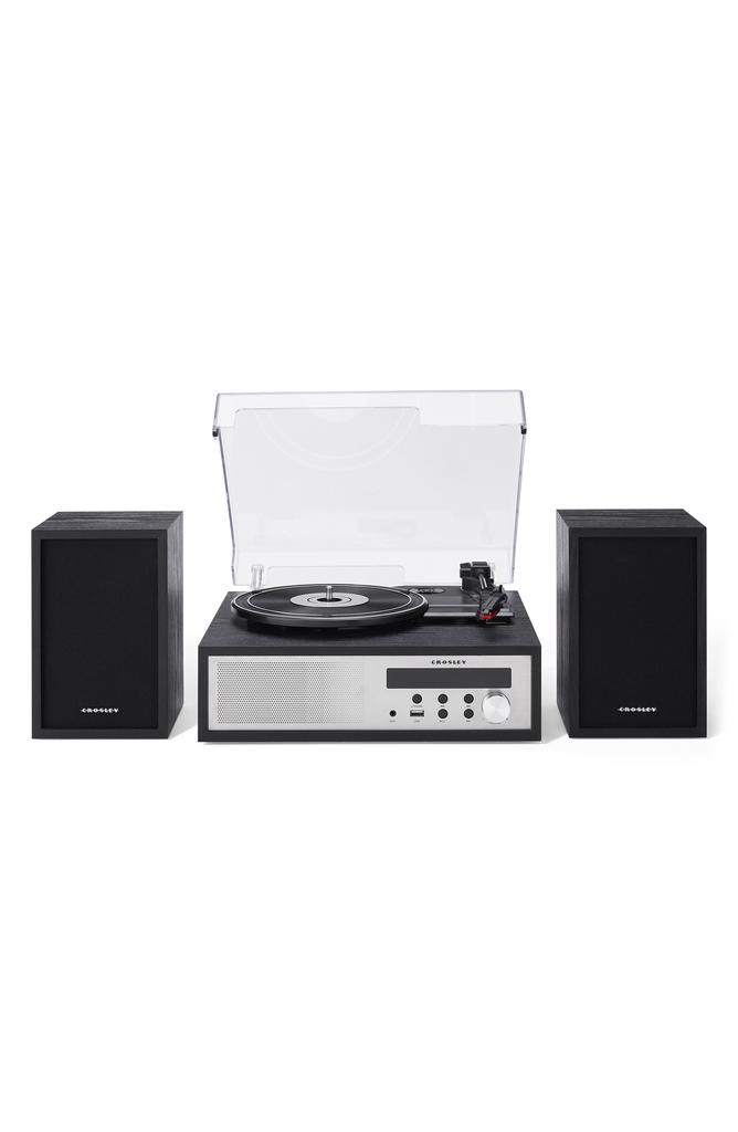 Crosley Sloane Record Player with Speakers
