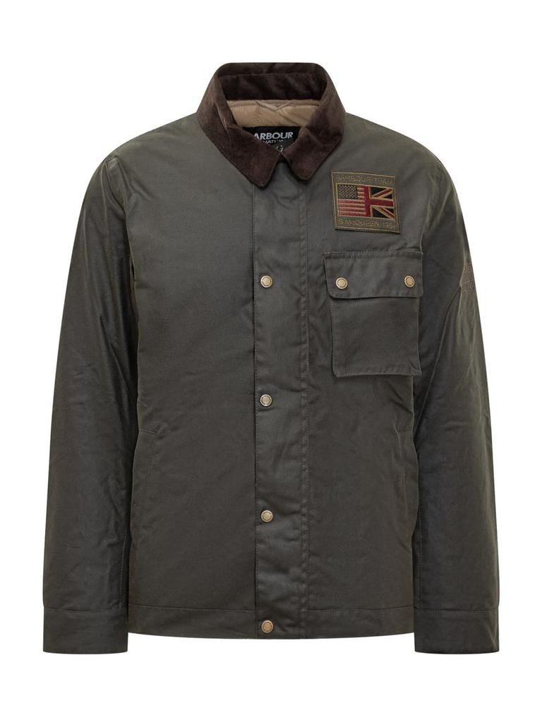 Shop Barbour International Barbour Jacket Black Steve Mcqueen on