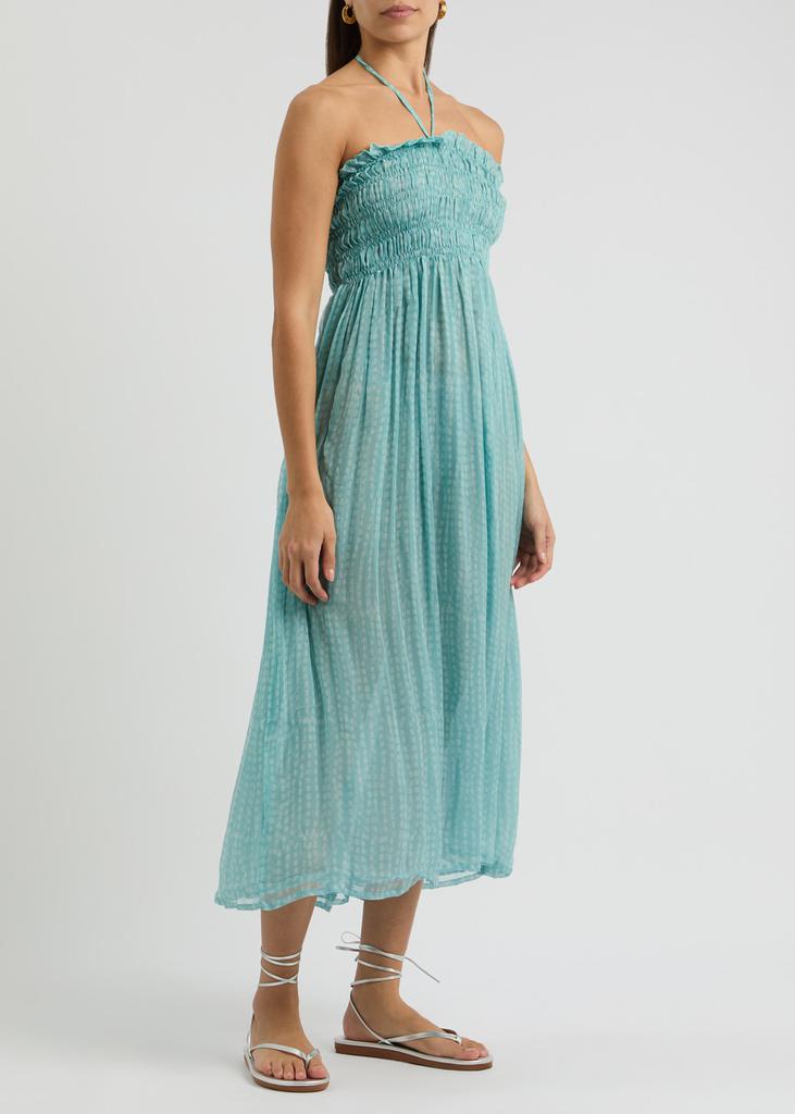 Cloe Cassandro Billie printed silk-georgette midi dress