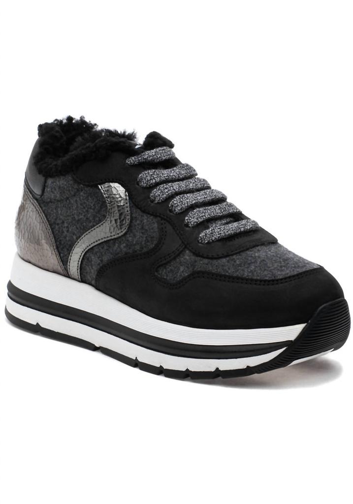 Voile Blanche Voile Blanche - Women's Maran Shearling Low Top Sneakers