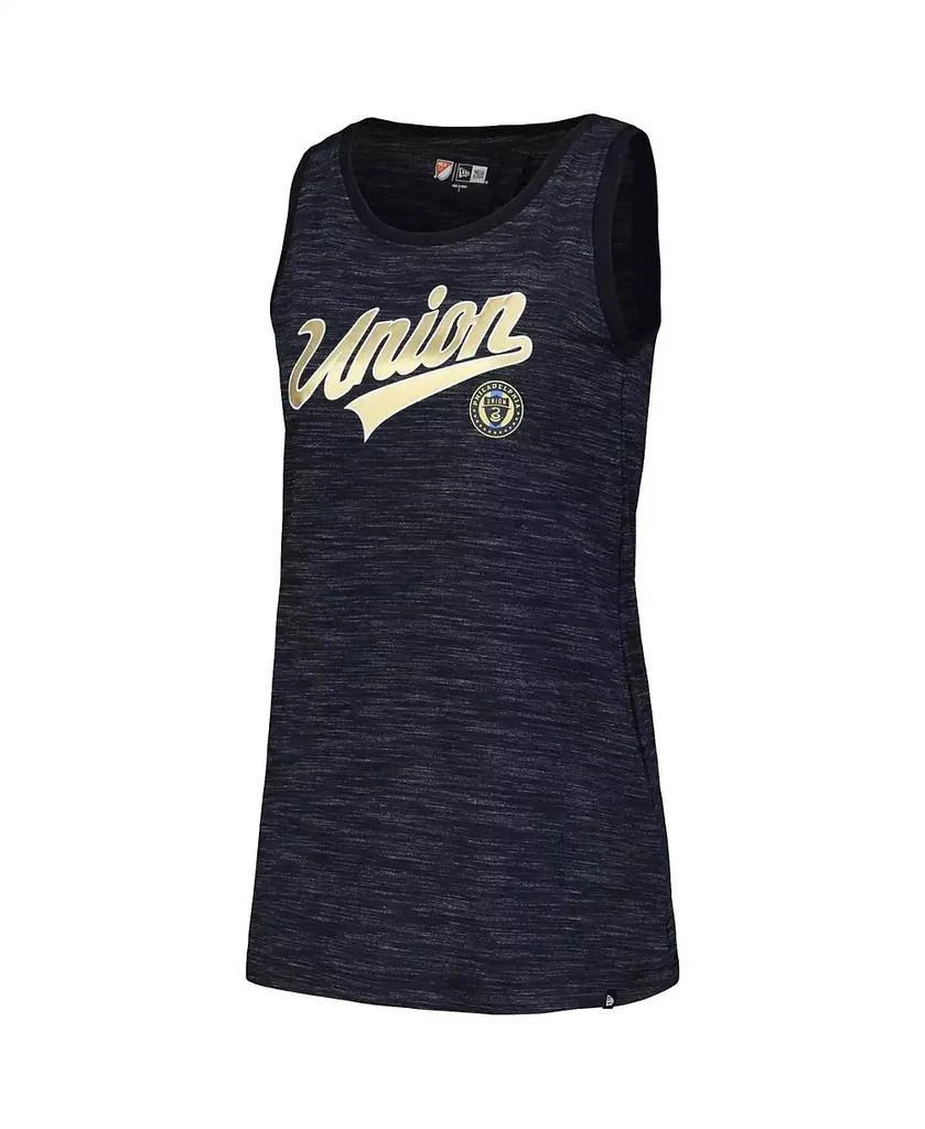 5th & Ocean Women's Navy Philadelphia Union Athletic Cross Back Tank Top 2