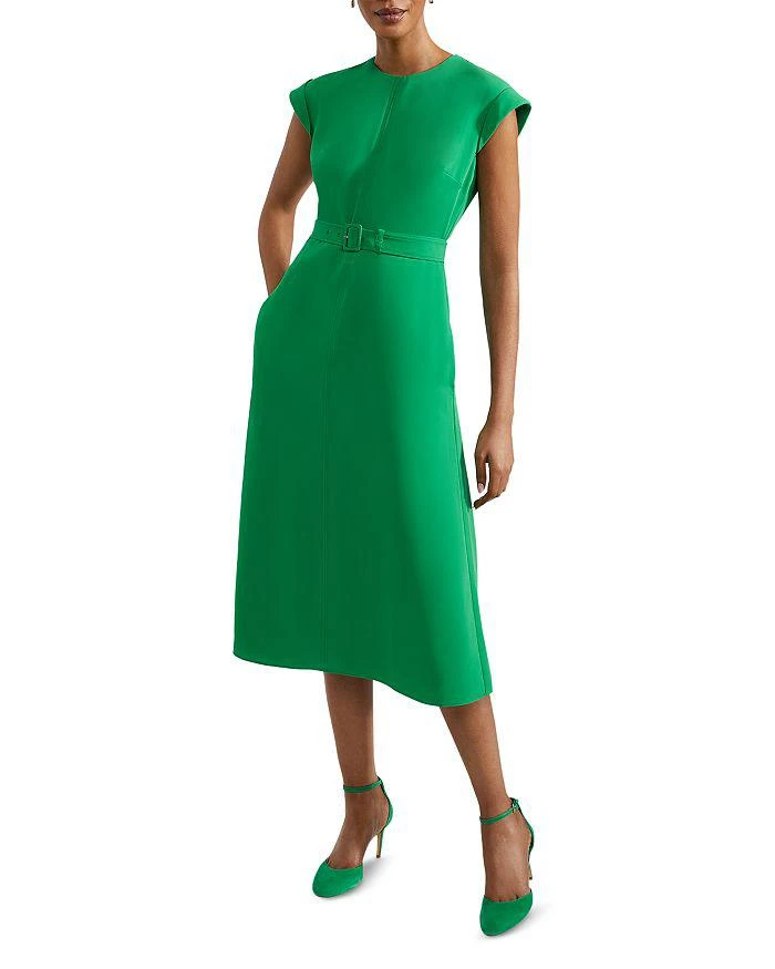 HOBBS LONDON Meera Belted Midi Dress 5