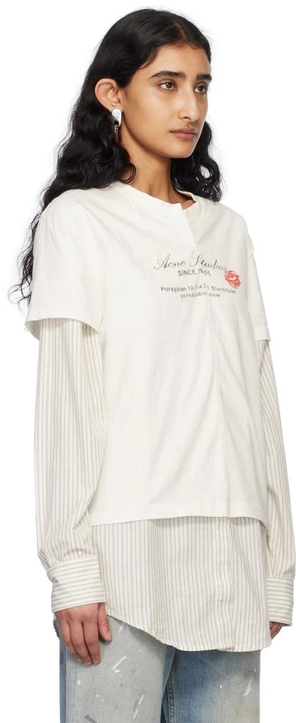 Acne Studios Off-White Layered T-shirt 2