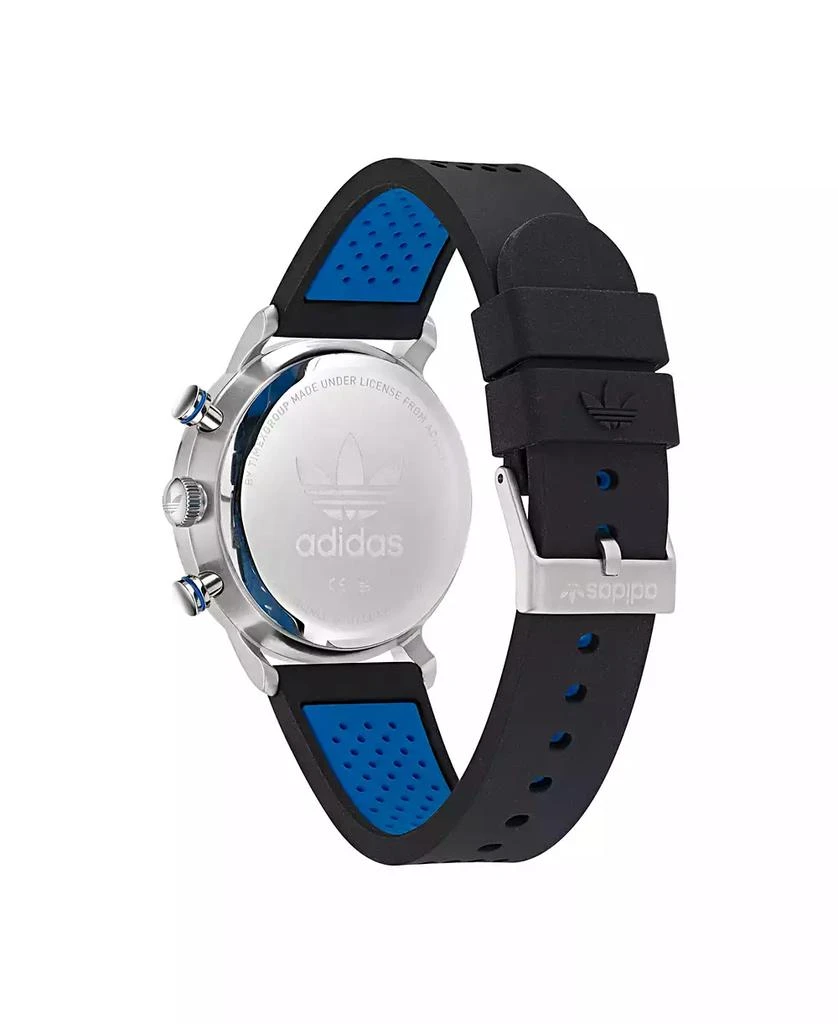 Adidas Unisex Chrono Code One Chrono Black Silicone Strap Watch 40mm 3