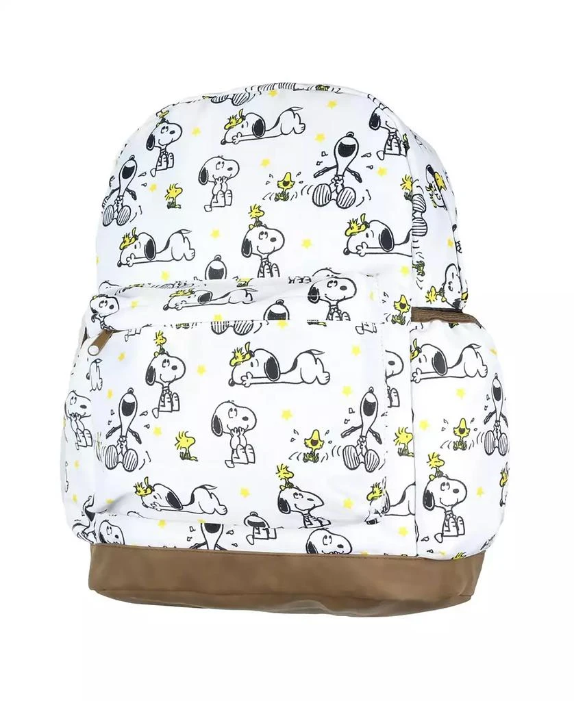 Peanuts Backpack Snoopy and Woodstock All-Over Tossed Print School Book Bag 2