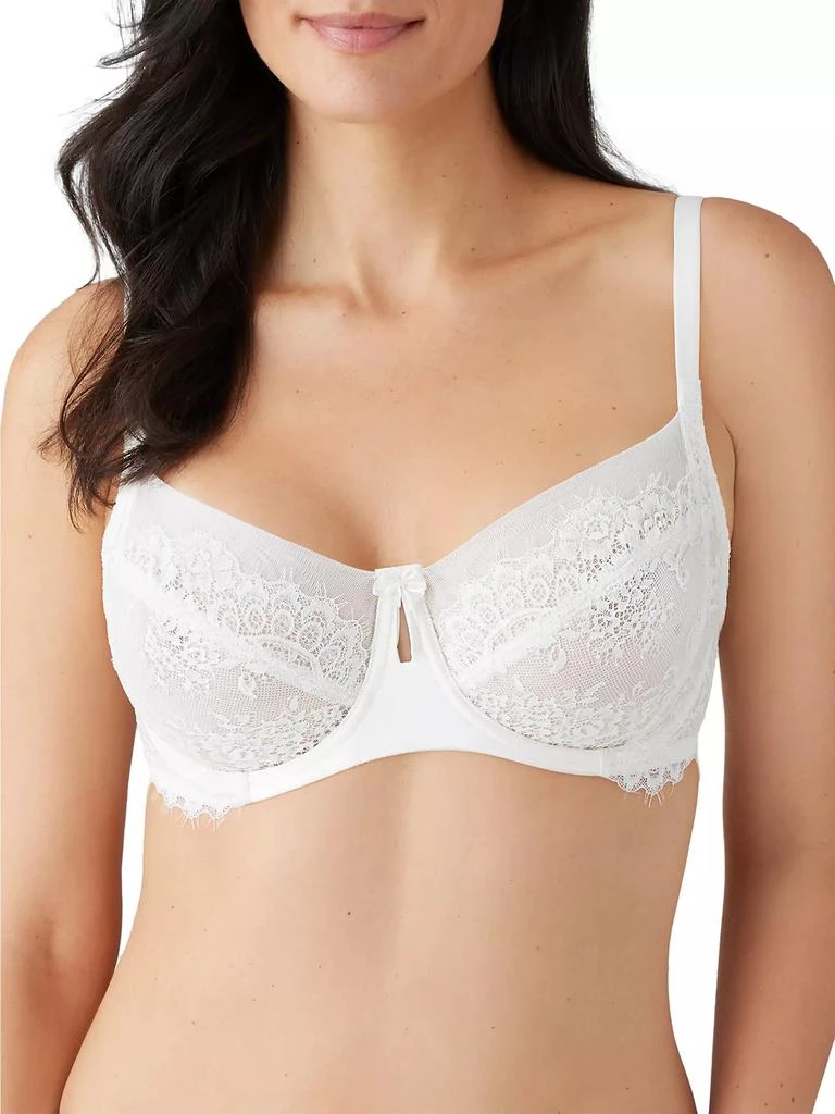 Wacoal Center Stage Lace & Satin Bra 4