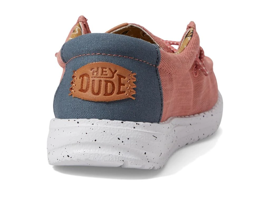 Hey Dude Wally Washed Canvas (Little Kid/Big Kid) 5