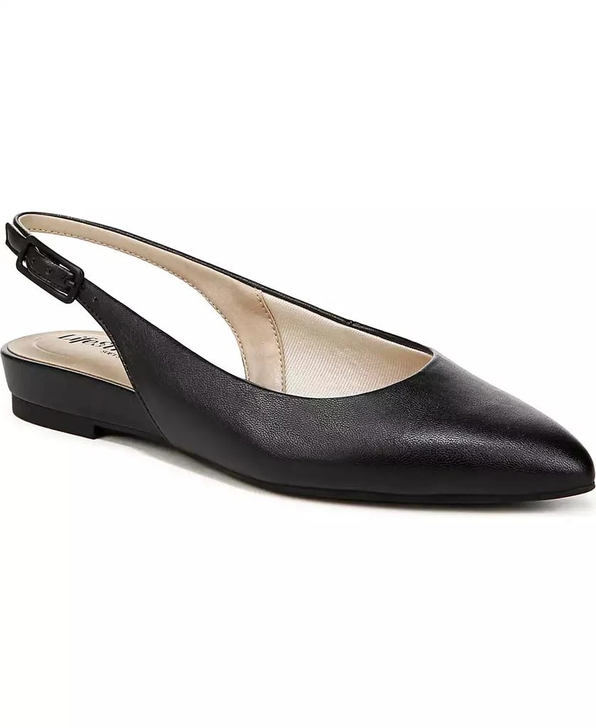 LifeStride Women's Percy Pointed Toe Slingback Flats 1