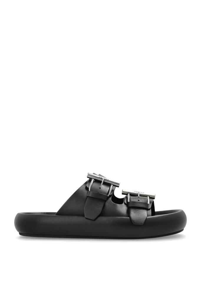 Shop Alexander McQueen Hybrid Strapped Sandals on Sale at
