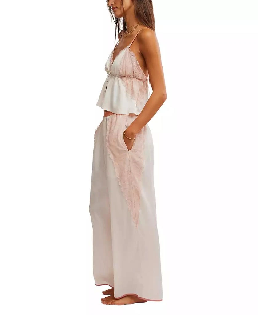 Free People Women's Anywhere With You Lace-Trim Lounge Set 3
